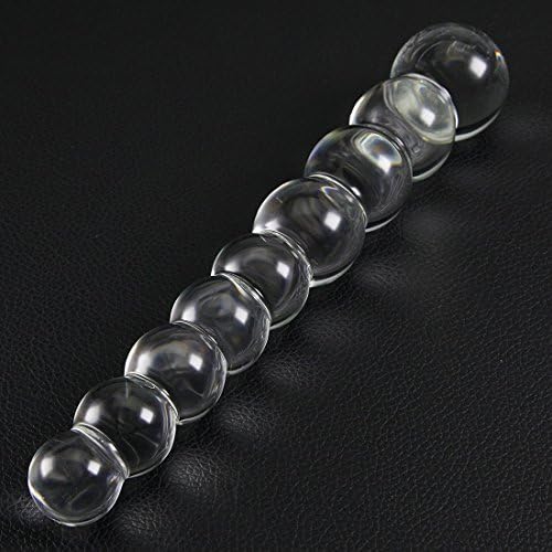 Glass Massager Personal Pleasure Toys for Female Women Male Men Beginners Starter Magic Massage Wand Stick with Ultra Smooth Surface and Plump Textures