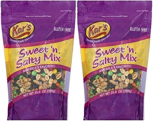 Kar's,Kars Sweet 'n Salty Mix Gluten Free , Multipack Of 2 - 16oz Bags