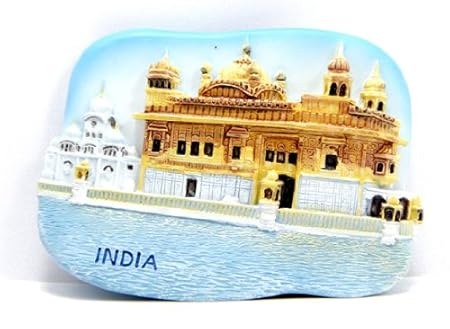 INDIA HARMANDIR SAHIB AMRITSAR templo dorado imán para nevera ...
