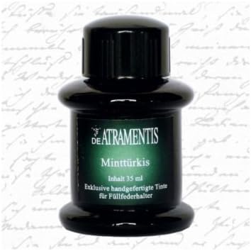 De Atramentis handmade ink Mint Turquoise