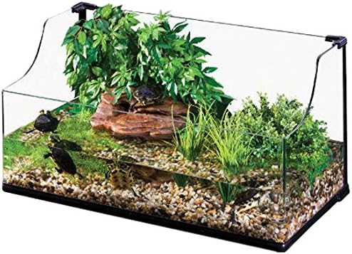Exo Terra Pt3747 Turtle Terrarium Aquatic Habitat Medium 60 X 45 X 30 45cm 24x18 12 18 Amazon Ca Pet Supplies