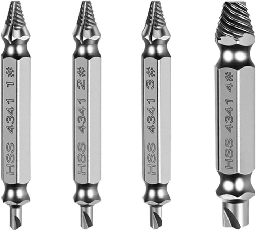 Damaged Screw Extractor Set, nuoshen Screw Remover Set Free Broken Bolt
