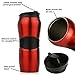 Swivgo Stainless Steel Insulated Travel Mug with Stainless Steel Tea Infuser Ball
