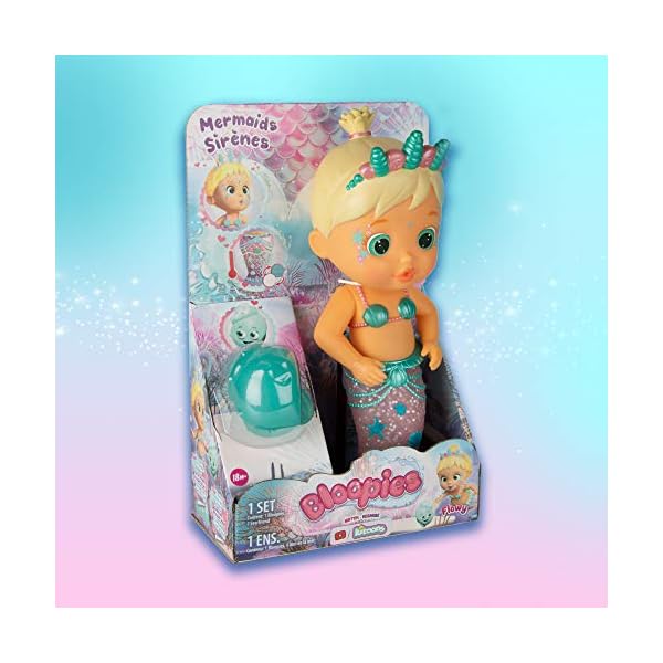 Bloopies-99654IM-Mermaids-Flowy-Purple BLOOPIES Mermaids Flowy - Bath Toy
