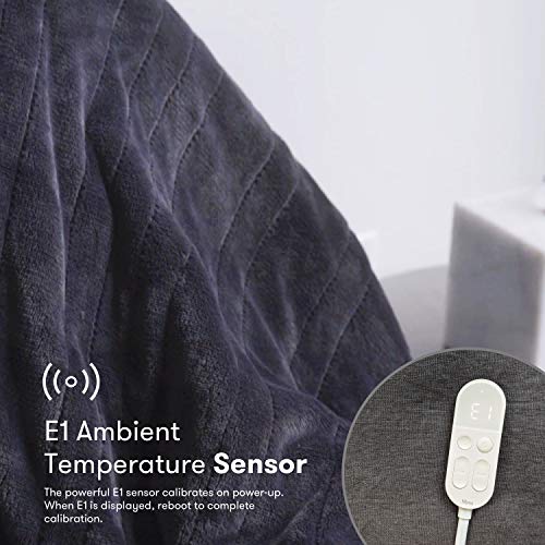zenstone | 60 Second Preheat - Mysa Next Gen Heated Blanket Throw with Sensor + Italian Micromink | New 2020 - Consumer's Choice for Heated Blanket | Large 50" x 60" | Full Warrantee - Thumbnail 3