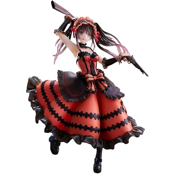 Montre De Poche Tokisaki Kurumi – Mécanique à Remontage Manuel, Steampunk, Chaîne 37,5 Cm, Diamètre 4,8 Cm, Pour Fans D'anime