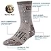 Merino Wool Socks, ZEALWOOD Unisex Hiking Trekking Crew Socks Thermal Warm Winter Socks,1/2/3/4 Pairs
