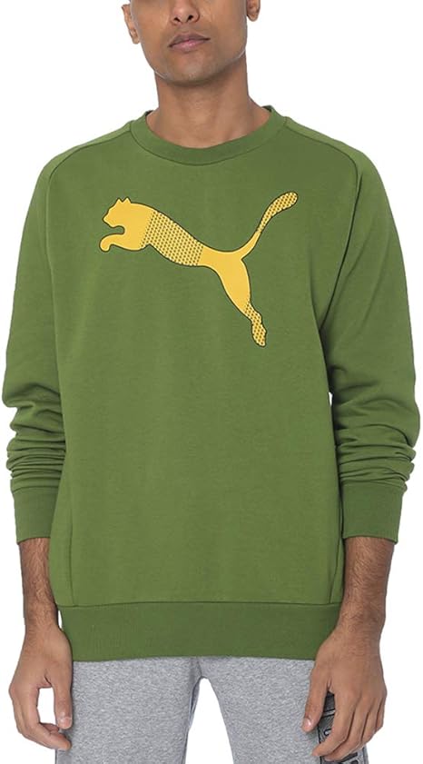 puma green jumper