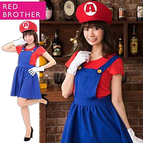 Amazon レッド ブラザー キャラクター 帽子 ゲーム アニメ