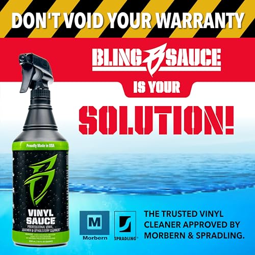 Boat Bling Vinyl Sauce Premium Vinyl and Leather Cleaner, for Boats, RVs, Powersport Vehicles and More