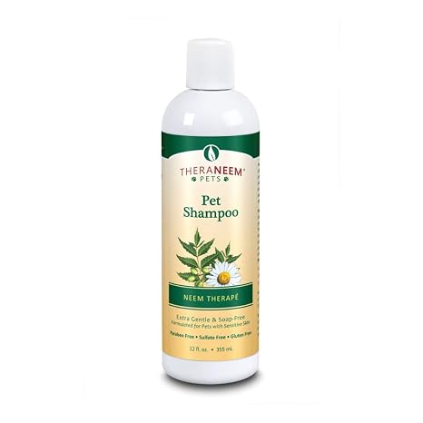 Amazon Com Organix South Theraneem Organix Pet Shampoo For Sentivive Pets Neem Therape 12 Oz Beauty