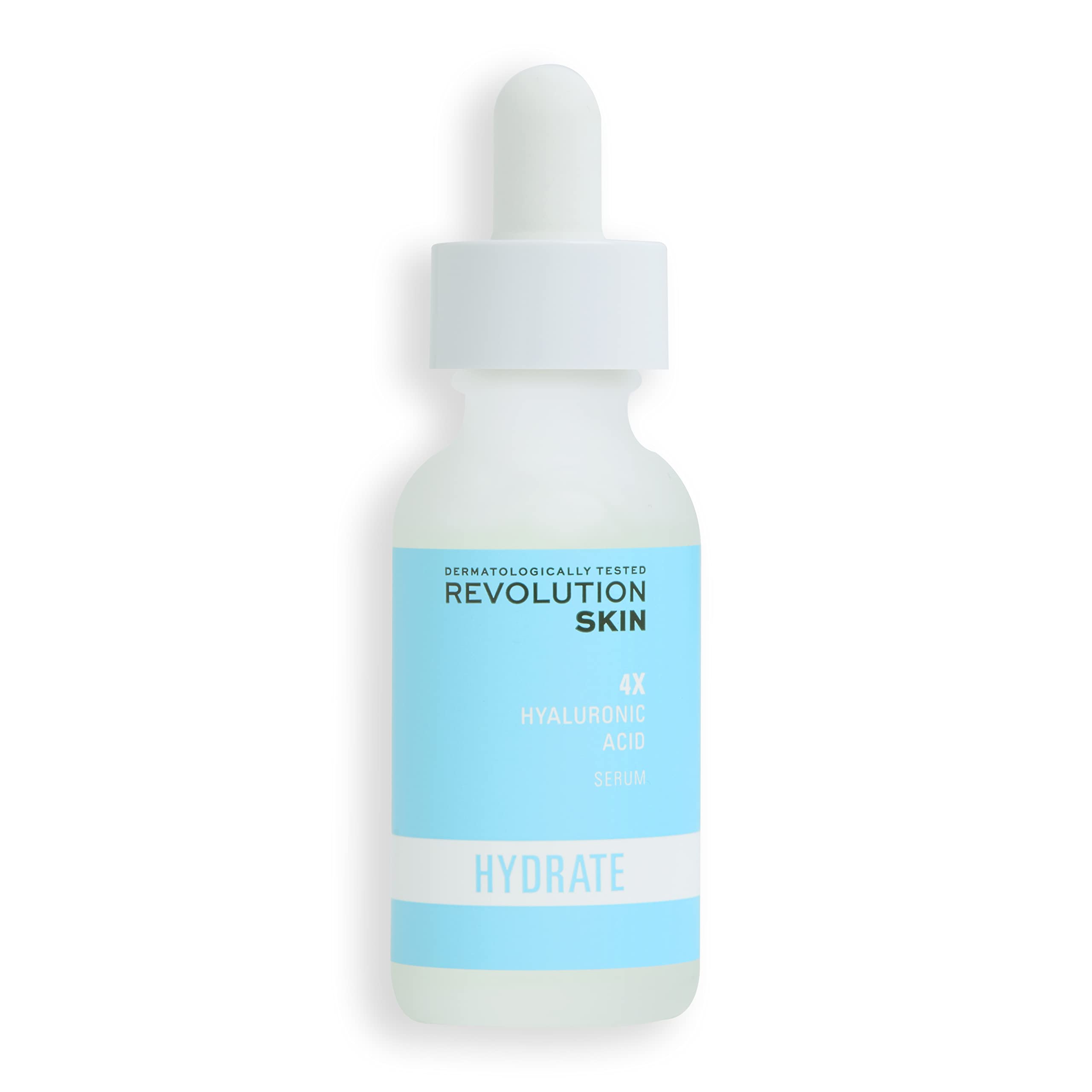 Revolution Skincare London Skin, 4X Hyaluronic Acid Face Serum, 30ml