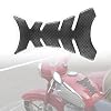 Motorcycle Tank Pad Protector, Carbon Fiber Gas Fuel Tank Pad Protector Sticker