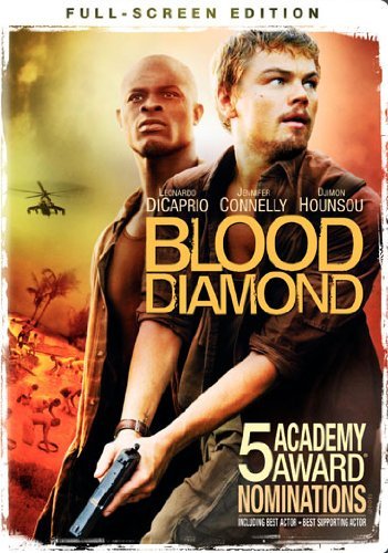Amazon Com Blood Diamond Full Screen Edition Leonardo Dicaprio Djimon Hounsou Jennifer Connelly Kagiso Kuypers Arnold Vosloo Antony Coleman Benu Mabhena Anointing Lukola David Harewood Basil Wallace Jimi Mistry Michael Sheen Edward Zwick