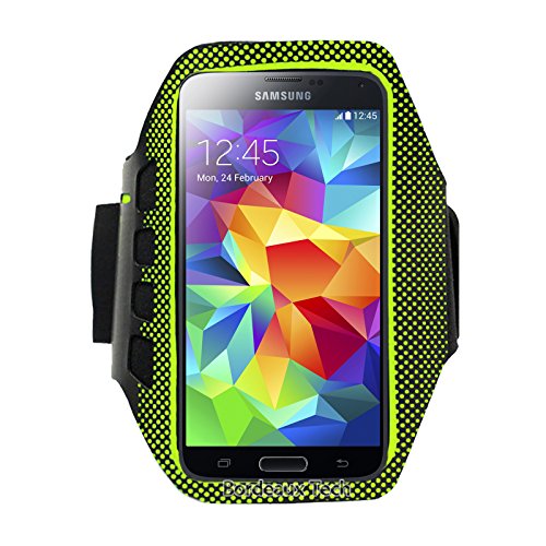 Bordeaux Tech Â© Armband Case for Samsung Galaxy (S2 or SII I9100, S3 or S III I9300, S4 or SIV I9500/I9505, S5 or SV I9600, Galaxy Win I8552, Galaxy Alpha G8508S, G3588V,Galaxy s5 mini) / HTC (DESIRE 200,Evo 3D,Evo 4G,HD2,ONE M7,ONE MINI M4,One X,SENSATION XE, One XT) / LG (Escape (P870), Nexus 4 (E960),Optimus G (E970),Optimus G (LS970),Optimus L9 (P769),Spectrum (VS920),Spectrum 2 (VS930),Spirit 4G (MS870),Splendor (US730), Nexus 5 (D820), G2 Mini ,LG Optimus F7(Optimus LTE III) ,Optimus L90,Optimus L70,LG Optimus L9 II , Optimus F6) / Nokia (Lumia 1020 ,Lumia 925, 630,638,950,928,920) / Huawei Ascend P6, Amazon Firephone / Motorola (DROID Razr HD, DROID Razr M, DROID Razr XT910, DROID Razr XT912, Moto X, Moto G) (Yellow)