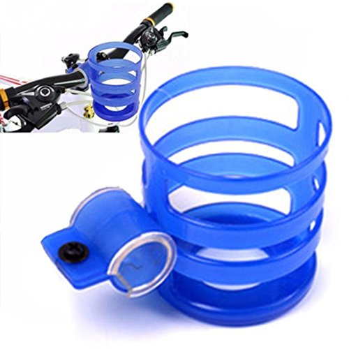 Gold Happy Bicycle Handlebar Bottle Holder Plastic Adjustable Bike Drink Cup Water Bottle Holder Bracket Rack Cage Cycling Bike - Thumbnail 2