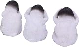 Nemesis Now U4921R0 See Hear Speak No Evil Emperor Penguin Chick Figurines view 3