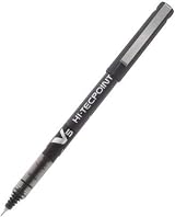 Pilot V5 Liquid Ink Rollerball 0.5 mm Black Box of 12