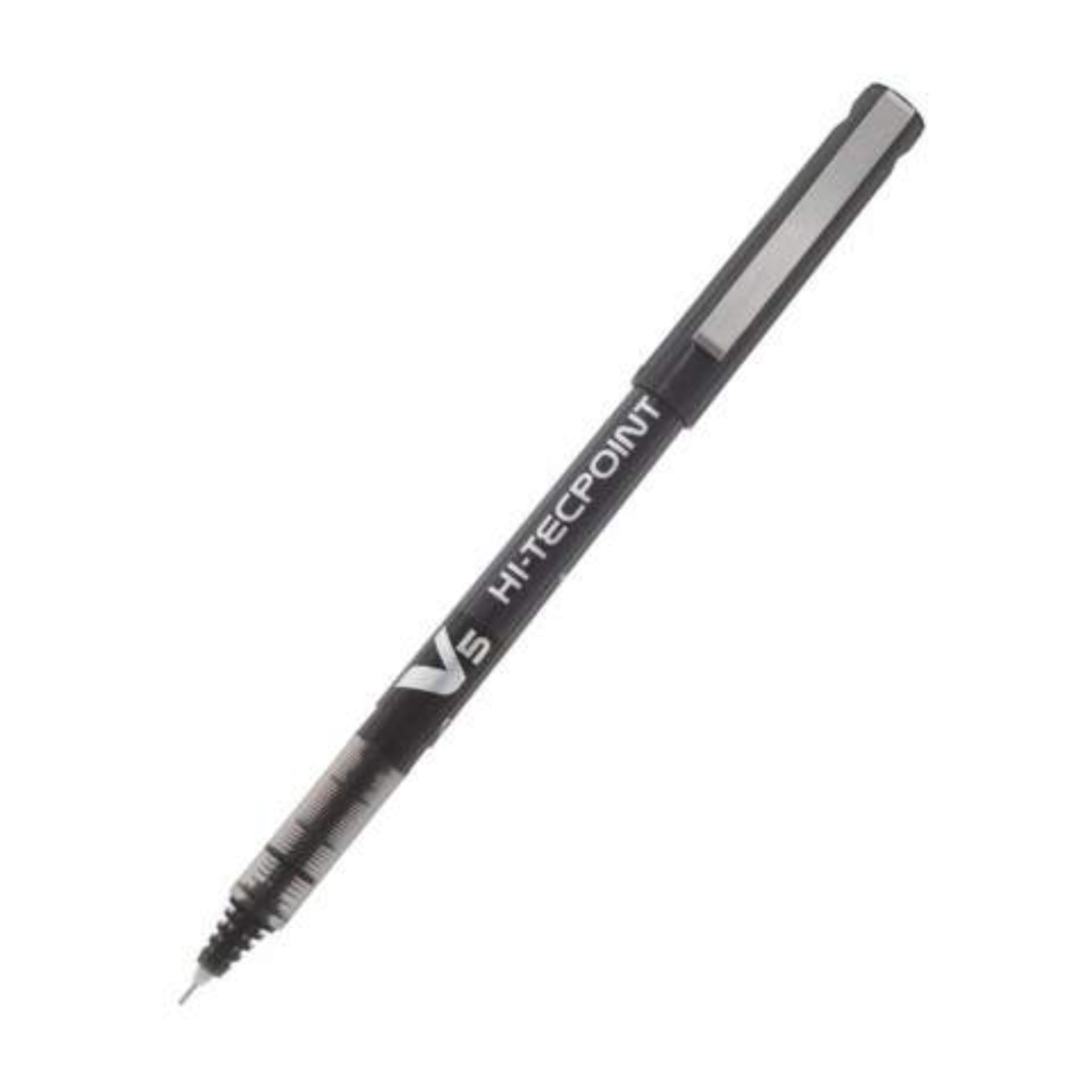 Pilot V5 Liquid Ink Rollerball 0.5 mm Tip - Black, Box of 12 — image 1