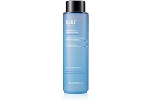 belif Aqua Bomb Hydrating Toner with Hyaluronic Acid, Lightweight Moisturizing Water Facial Toner, Good for Dry Skin and Uneven Texture, For Normal, Dry, Combination, Oily Skin, Korean Skin Care