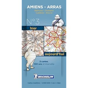 Amiens Valenciennes Centenary Map: 8002