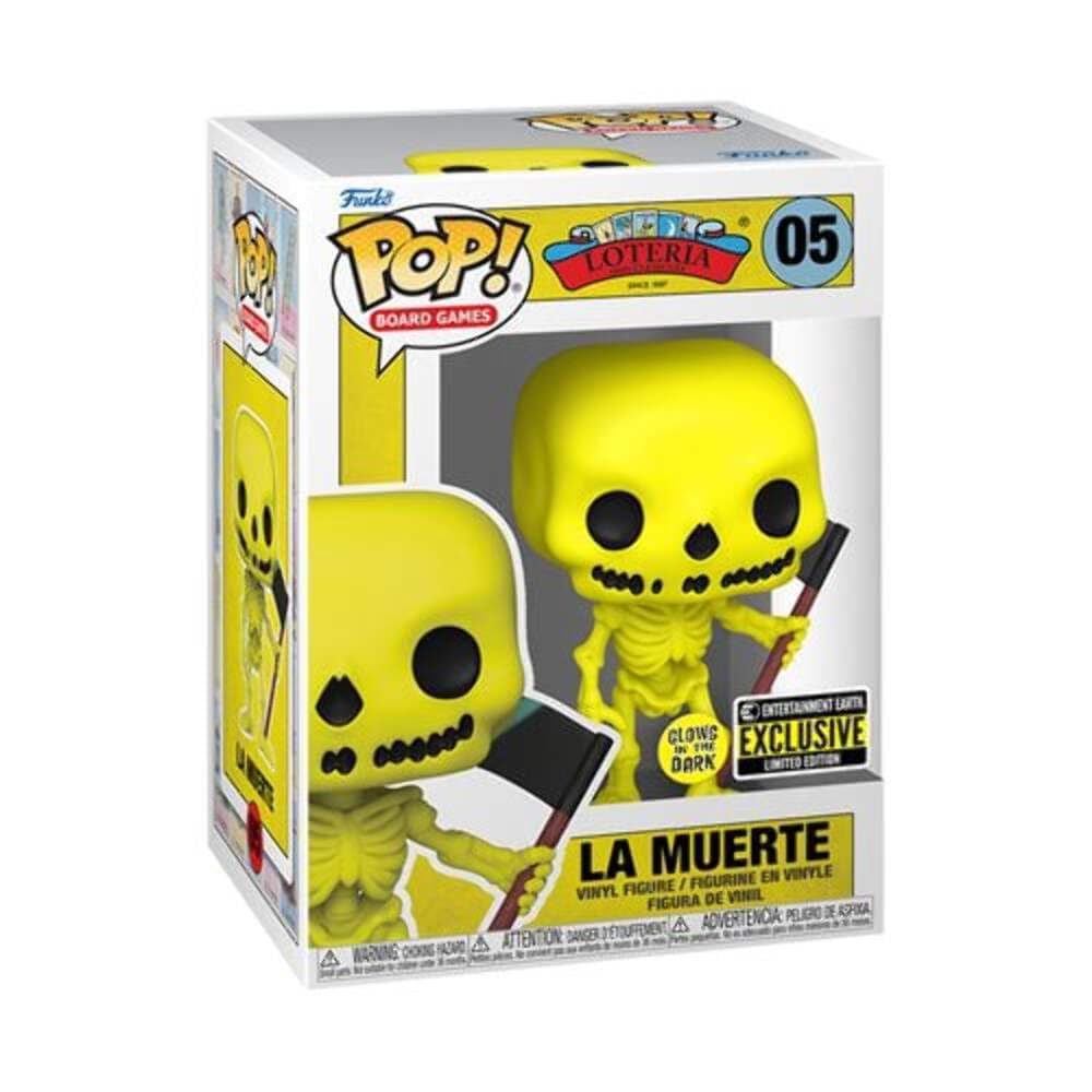 Funko Pop Loteria La Muerta (GITD) Figure (Entertainment Earth Exclusive)