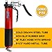 AcPulse 6000 PSI Heavy Duty Professional Quality Pistol Grip Style Grease Gun with 18