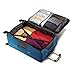 Samsonite Aspire XLite Softside Expandable Luggage with Spinner Wheels, Blue Dream, Checked-Medium 25-Inch