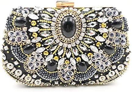 Goldina Evening Clutches for Women Party Wedding Bridal Clutches Handbag Prom Evening Bag