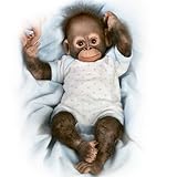 Realistic Baby Monkey Doll: Baby Zachary by Ashton Drake