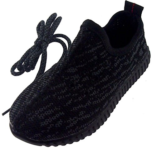 Dadawen girl s boy s breathable light weight lace-up ru…
