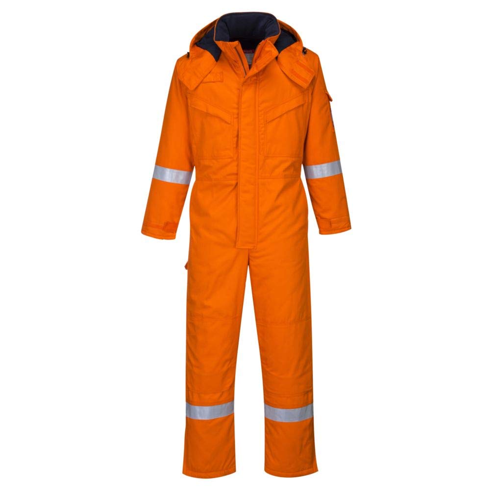 Portwest FR Anti-Static Winter Coverall, Size: L, Colour: Red, FR53RERL - Image 4