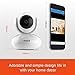 Home IP Camera, ANNKE 1080P 1920TVL HD Indoor Wireless Security Camera with Motion Detection, Pan/Tilt, Two Way Audio, Night Vision, Baby Monitor, Nanny Cam