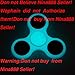Fluorescence Fidget Spinner Glow In The Dark Toy Stress Reducer With Premium Bearing, Wophain Tri-Spinner Fidget - Perfect For ADD, ADHD, Anxiety, and Autism Adult Children-Light Blue