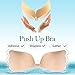 SSILICONE SECRET Strapless Seamless Push Up Silicone Self Adhesive Reusable Padded Invisible Bra Nude