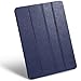 INVELLOP Navy Blue Leatherette Cover Case for iPad 2 / iPad 3 / iPad 4 (Built-in magnet for sleep/wake feature) iPad 2 case