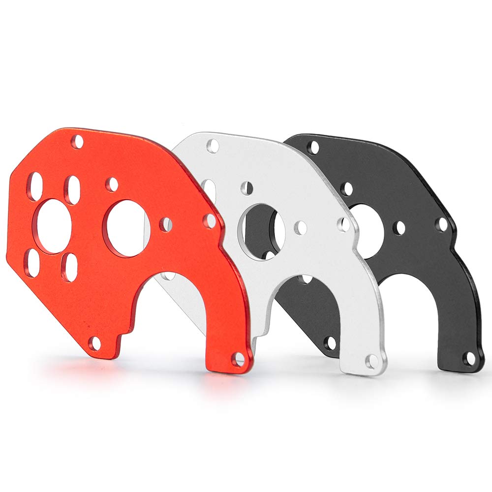 XUNJIAJIE Aluminum ECX Barrage Motor Plate Combiner for 1/24 Axial SCX24 90081 Upgrades Accessories (Red)
