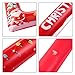 Auihiay Large Size Inflatable Christmas Photo Booth Frame with 2 Christmas Headband for Christmas New Year Party(33.8 x 22 Inch)
