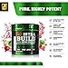 INTRABUILD Premium BCAA Intra Workout Supplement with Clinically Dosed L-Citrulline, Betaine, Beta-Alanine, & More - Boost Muscle Growth, Strength, Endurance, & Recovery - Cherry Lime