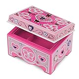 Melissa & Doug Decorate-Your-Own Wooden Jewelry Box Craft Kit