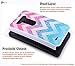 LG G Flex 2 Case, NageBee Design Premium [Heavy Duty] Defender [Dual Layer] Protector Hybrid Case for LG G Flex 2 (2015 Released) (Hybrid Colorful Wave)