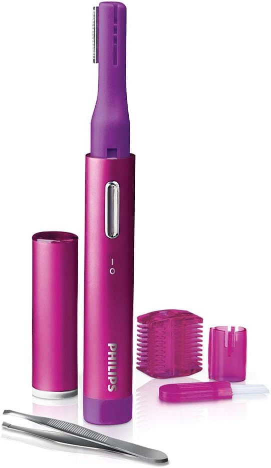 Philips Facial Precision Trimmer for Easy and Painless Hair Removal on