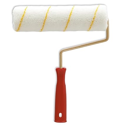 Dekor Maler Farb Profi Walze Roller Painter Set Farbrolle Farbwalze Malerwalze verschiedene Größen für Silikon Plastik und Öl