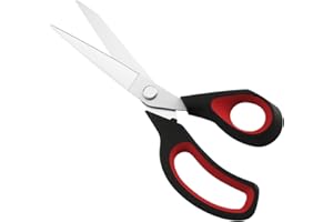 WFIJEIA Fabric Scissors, All-Purpose Heavy Duty Utility Shears for Sewing &Garment Making, Stainless Steel Professional Handcrafted Scissors, All Purpose Heavy Duty, For Sewing Fabrics and Leather Garments