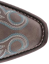 Roper womens Riley Western Boot, Brown, 6.5 US