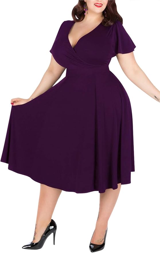 dark purple sundress