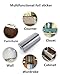 REDODECO Bestevers Kitchen Waterproof Aluminum foil Stickers Anti Greasy Counter Top Peel Stick Wall Decal, 15.8inch x 79inch