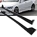 Remix Custom T-RD Style PU Add On Side Body Skirt Lip Kit Compatible with 00-05 Lexus IS300