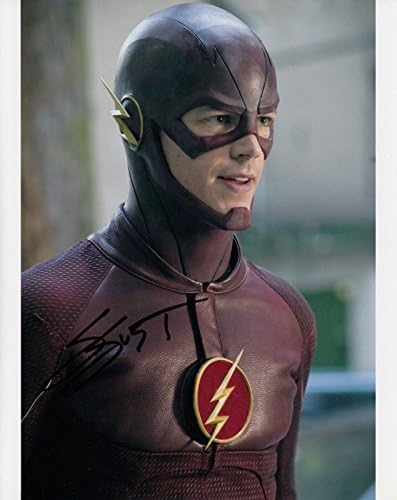 Grant Gustin Signed Autographed 8 x 10 Photo