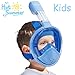 VERLIFE Snorkel Mask Full Face 180° Panoramic View with Anti-Fog Anti-Leak Design, 2018 Newest Generation Ultra-Wide Upgraded Free Breathing GoPro Compatible Snorkeling Mask for Adults and Kids